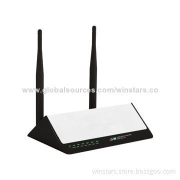 300Mbps 4-port Wireless 802.11n Router (2T2R), Supports On-demand Dial-in